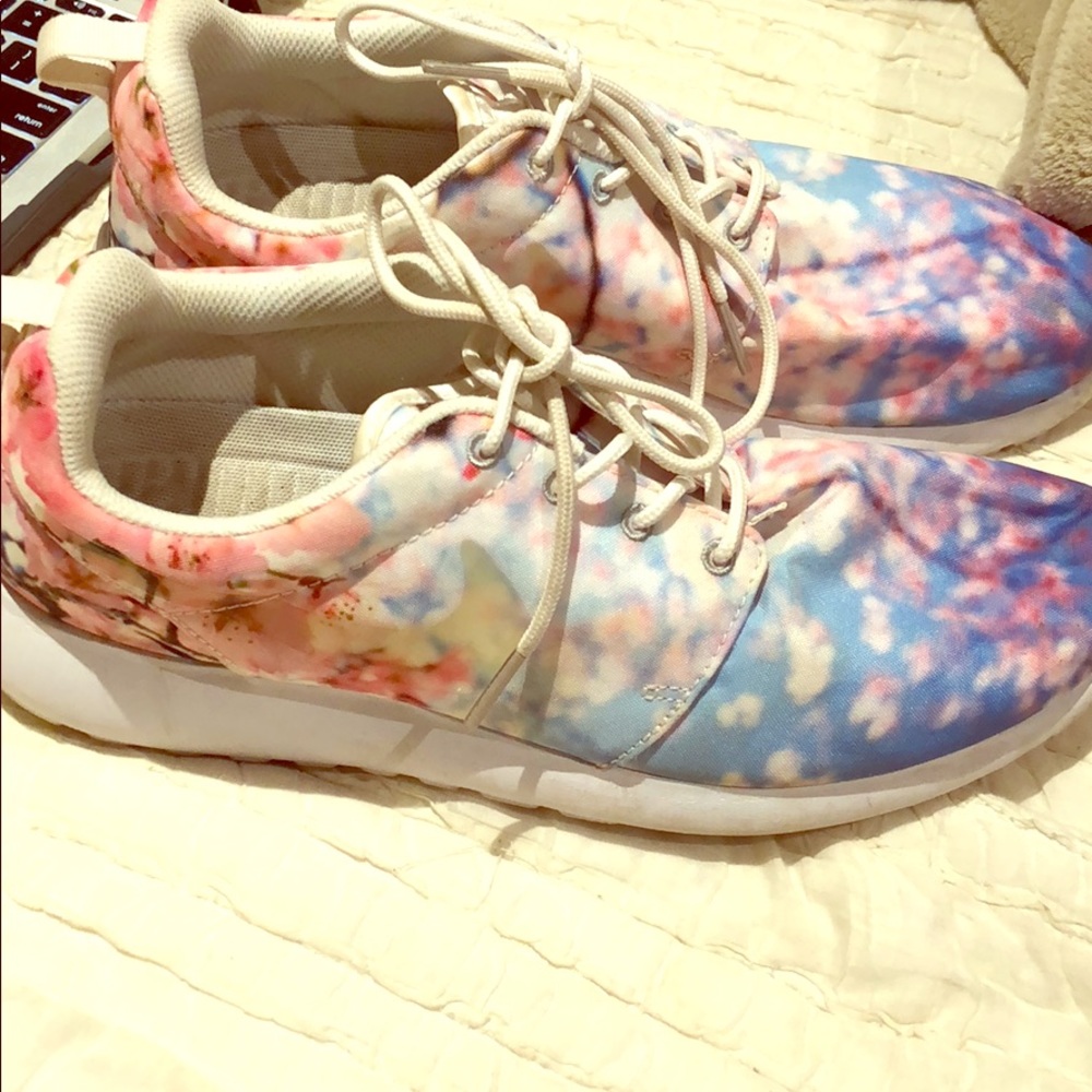 Nike cherry blossom sneakers